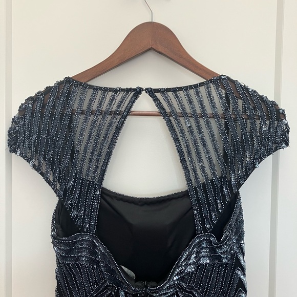 Adrianna Papell Beaded Gown - Picture 4 of 8